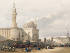 David Roberts - Mosque of Sultan Hassan | Дэвид Робертс