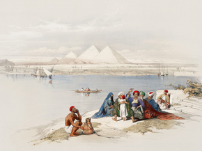 David Roberts - Pyramids of Gezeeh | Дэвид Робертс