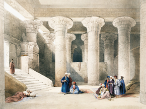 David Roberts - Temple of Egyptian | Дэвид Робертс