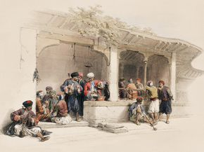 David Roberts - The coffee shop | Дэвид Робертс