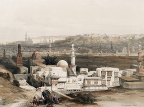 David Roberts - The gate of Citzenib looking towards | Дэвид Робертс David Roberts - The gate of Citzenib looking towards | Дэвид Робертс