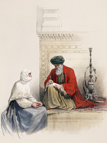 David Roberts - The letter writer in Cairo | Дэвид Робертс