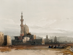 David Roberts - Tombs of the caliphs Cairo | Дэвид Робертс