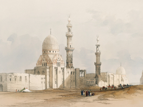 David Roberts - Tombs of the Caliphs Cairo | Дэвид Робертс David Roberts - Tombs of the Caliphs Cairo | Дэвид Робертс
