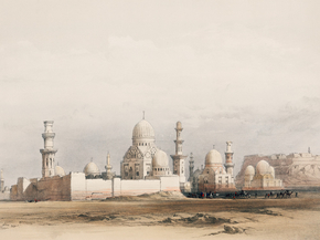 David Roberts - Tombs of the Memlooks Cairo | Дэвид Робертс