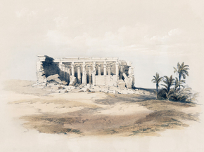 David Roberts - Wady Maharraka temple Nubia | Дэвид Робертс David Roberts - Wady Maharraka temple Nubia | Дэвид Робертс