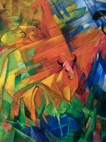 Franz Marc - Animals in a Landscape | Франц Марк