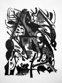 Franz Marc - Birth of the wolves | Франц Марк