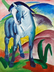 Franz Marc - Blue Horse I | Франц Марк