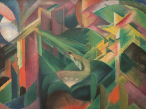 Franz Marc - Deer in the monastery garden | Франц Марк