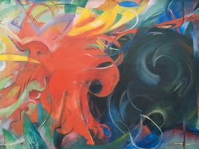 Franz Marc - Fighting forms | Франц Марк
