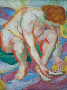 Franz Marc - Nude with cat | Франц Марк