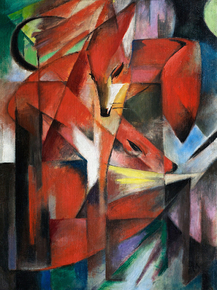 Franz Marc - The Foxes, 1913 | Франц Марк