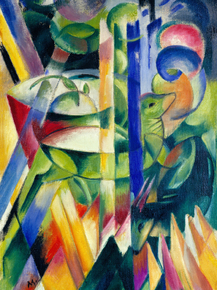 Franz Marc - The Little Mountain Goats | Франц Марк