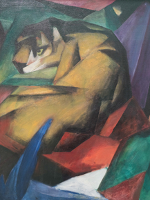 Franz Marc - Tiger | Франц Марк