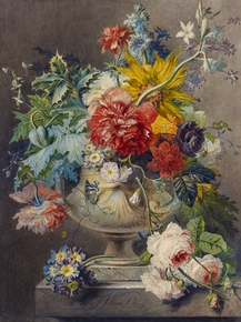 Jacobus van Os - Bouquet of Flowers in a Vase | Якоб ван Ос