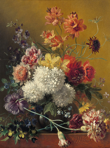 Jacobus van Os - Still Life with Flowers | Якоб ван Ос