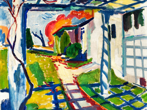 Henry Lyman Sayen - Grape Arbor | Лайман Сэгэн