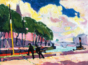 Henry Lyman Sayen - On the Banks of the Seine | Лайман Сэгэн