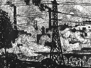 Henry Lyman Sayen - Power plant | Лайман Сэгэн