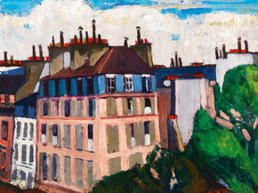 Henry Lyman Sayen - Rooftops, Paris | Лайман Сэгэн