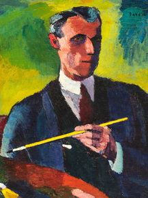 Henry Lyman Sayen - Self-Portrait | Лайман Сэгэн