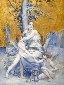 Luc Olivier Merson (Коллекция постеров) - Allegory of Time | Люк-Оливье Мерсон
