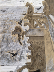 Luc Olivier Merson - Notre-Dame de Paris | Люк-Оливье Мерсон