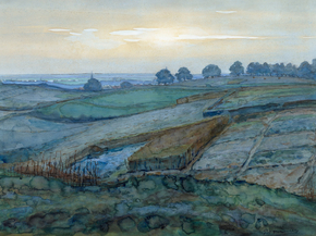 Piet Mondriaan - Landscape near Arnhem | Пит Мондриан