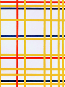 Piet Mondriaan - New York City I | Пит Мондриан Piet Mondriaan - New York City I | Пит Мондриан
