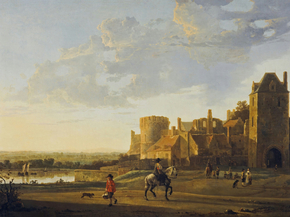 Aelbrecht Cuyp - View of the Valkhof from the Southwest | Альберт Кёйп