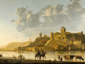 Aelbrecht Cuyp - View of the Waal | Альберт Кёйп