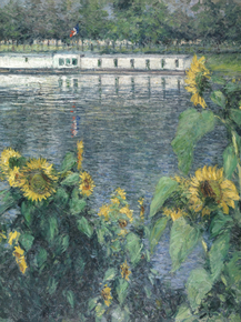 Gustave Caillebotte - Sunflowers along the Seine | Гюстав Кайботт Gustave Caillebotte - Sunflowers along the Seine | Гюстав Кайботт