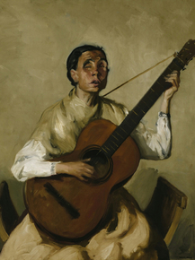 Robert Henri - Blind Spanish Singer | Роберт Генри