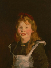 Robert Henri - Dutch Girl | Роберт Генри