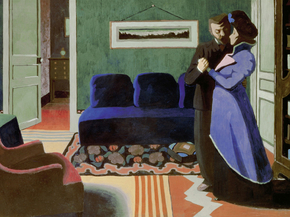 Felix Vallotton - The Visit | Феликс Валлоттон