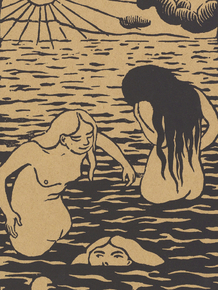 Felix Vallotton - Three Bathers | Феликс Валлоттон