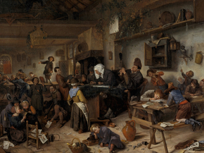 Jan Havickszoon Steen - A School for Boys and Girls | Ян Стен