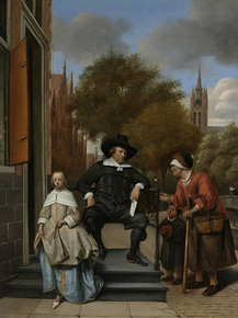 Jan Havickszoon Steen | Ян Стен - Мэр Дельфта и его дочь