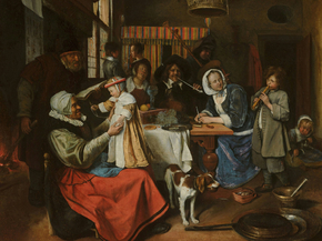 Jan Havickszoon Steen | Ян Стен - Как старые поют, так молодые трубят