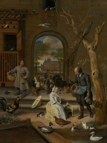 Jan Havickszoon Steen - Portrait of Jacoba Maria | Ян Стен