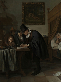 Jan Havickszoon Steen - The Doctor's Visit | Ян Стен