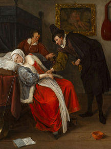 Jan Havickszoon Steen - The Doctor's Visit | Ян Стен
