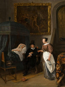 Jan Havickszoon Steen - The Doctor's Visit | Ян Стен