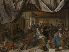 Jan Havickszoon Steen - The Life of Man | Ян Стен