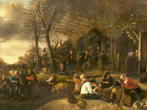 Jan Havickszoon Steen - The Peasant Carnival | Ян Стен