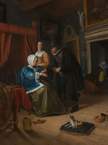 Jan Havickszoon Steen - The Sick Girl | Ян Стен