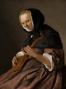Jan Havickszoon Steen - Woman Playing the Cittern | Ян Стен