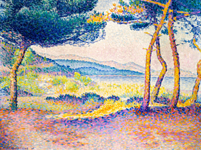 Henri Cross - Pines Along the Shore | Анри Кросс