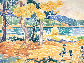 Henri Cross - Pines on the Coastline | Анри Кросс